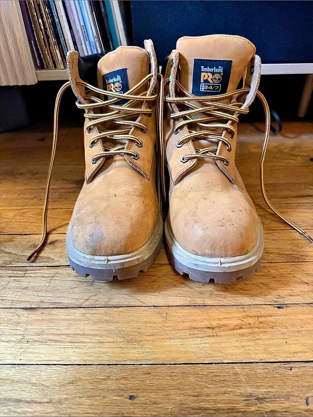 Timberland PRO 24/7 Work Boots Brown US 10.5 M Steel Toe